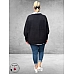 NO.1 BY OX Trui V-Hals Black